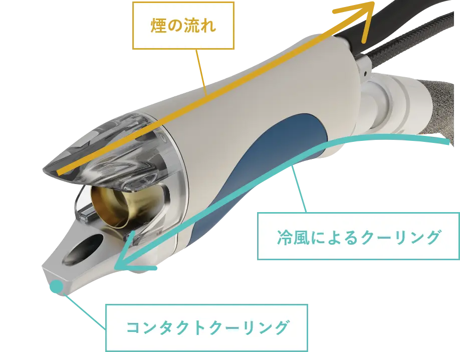 スプレンダーXのクーリング機能